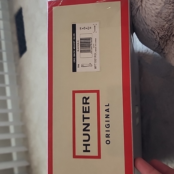 Hunter Tall Black Gloss Adjustable Boots 8 - Picture 15 of 16